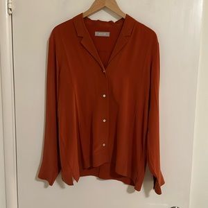 Everlane silk blouse
